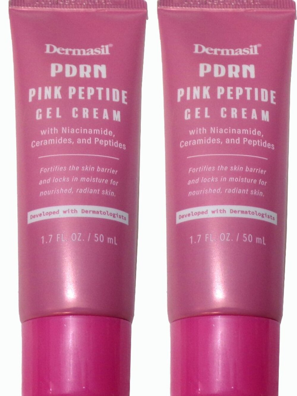 Dermasil PDRN Pink Peptide Gel Cream with Niacinamide, Ceramides, and Peptides 2